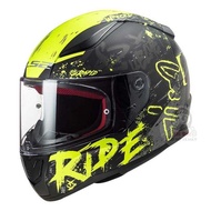 Fullface LS2 FF353 Rapid Naughty blue and black helmet - LS2 353 helmet
