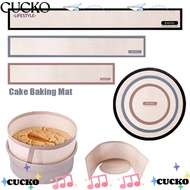 CUCKO Cake Pan Liner, Easy To Release High Temperature Resistant Cake Baking Mat, Reusable Silicone 