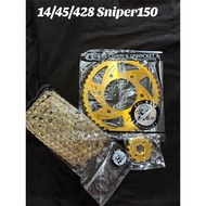 G-Ren SPROCKET SET STEEL FOR SNIPER 150 / 155