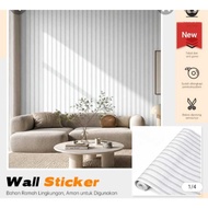 Light Grey Panel Wall Paper dp7 size 3.5 m x 45cm - Waterproof, Scratch Resistant, Easy to Install