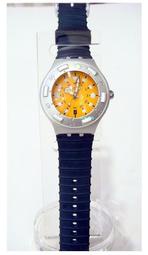 SWATCH IRONY()瑞士錶* 清晰刻度錶盤設計*夜光功能*收藏品出清.大錶 POP