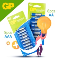 GP PowerPlus AA / AAA Batteries [8pcs]