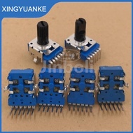 2PCS RK12 Type Double 6Pins B10K B20K B50K B100K Audio Volume Rotary Potentiometer B103 B203 B503 B1