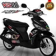 Decal Mio J Full Body  Stiker Mio J Variasi Full Body Striping Mio J Variasi Keren Decal Hologram Mi