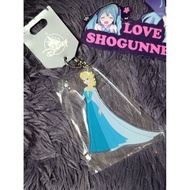 Very Cute ️ Disney Store Princess Elsa Acrylic Keychain Frozen Cute.