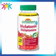 Jamieson - [特價]天然甜睡 褪黑素軟糖 (2.5 毫克) 士多啤梨味 130 粒 [平行進口] 時差失眠睡眠質素素食 此日期前最佳:2026年04月30日