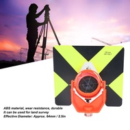 เครื่องมือสำรวจปริซึม ABS กระจกออพติคอลที่แข็งแกร่งเคสกันน้ำป้องกันกล้องเลนส์ปริซึมเอียงเดียวขัดเลนส