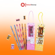 2013 Stationary Set 5 In 1 Stationery Cartoon Stationery Set/ Cute 5 In 1 Stationery Set/ Cartoon Mo