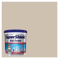 สีน้ำทาภายนอก TOA SUPERSHIELD ADVANCE 8458 สี SAIL CLOTH กึ่งเงา 9 ลิตร (1172324)