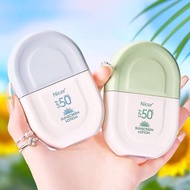 NICOR ครีมกันแดดป้องกันรังสียูวีเอและยูวีบี SPF50 PA++ เนื้อบางเบา ทาง่ายซึมไว แห้งเร็ว สบายผิว คุมม