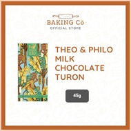 ✗ ✸ ✑ Theo & Philo Milk Chocolate Turon - 45g