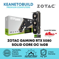 ZOTAC GAMING RTX 5080 AMP EXTREME INFINITY ULTRA 16GB RTX 5080 SOLID OC 16G BRTX 5080 SOLID CORE OC