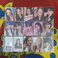 Le Sserafim Official Photocard PC Sakura Yunjin Eunchae Chaewon Kazuha SG23