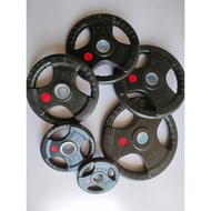 20 KG Olympic Rubberised Weight Plate [Ready Stock]