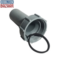 [BUBL] 45mm Thread to 31mm Straight Pipe Adapter G1-1/2Inch Drain Pipe Fitting for Sink