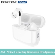 Borofone BW36 TWS True Wireless ANCลดเสียงรบกวนชุดหูฟังบลูทูธมีไมโครโฟนในตัวหูฟังควบคุมแบบสัมผัสเฮดโ