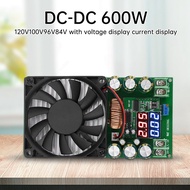 【Qiug Mall】-2X 600W 30A DC-DC Buck Module CV CC Adjustable Buck Converter 120V 100V 96V 84V Display 