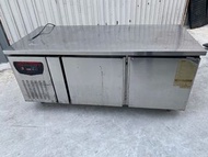 商用1.8米寬不鏽兩門工作檯雪櫃
