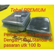 Neww!!! Plastik Id Card / Mika Nametag 6X9 Tegak Tebal Premium 0.15