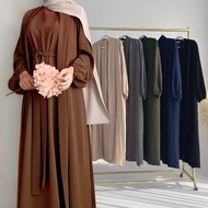 Ramadan Dubai Cardigan Abaya sets maxi dress Islam Arab robe Women Wea Abaya Cloak Muslim abaya dres
