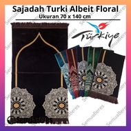 Large Turkish Floral Albeit Prayer Rug 70 x 110 cm Turkiye
