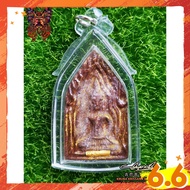 Kruba Krissana~蝴蝶王尊者师傅2563佛历-理事模 -Kunpen坤平金可色 后纯银符管-防水外壳