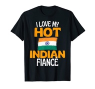 I Love My Hot Indian Fiance Funny India Relationship T-Shirt