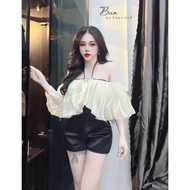 áo voan công chúa cánh dơi rơi tay phồng phồng at12