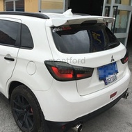 MONTFORD Car Styling ABS Plastic Material Unpainted Color Rear Trunk Boot Wing Rear Spoiler For Mits