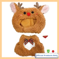 FuwaFuwa  Costume for 10cm Dolls - Reindeer Plush Outfit, Accessory, Kpop Doll Costume [Parallel Imp