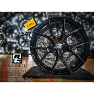 RC21 17x8.0JJ 5x113 Gloss Black（547）