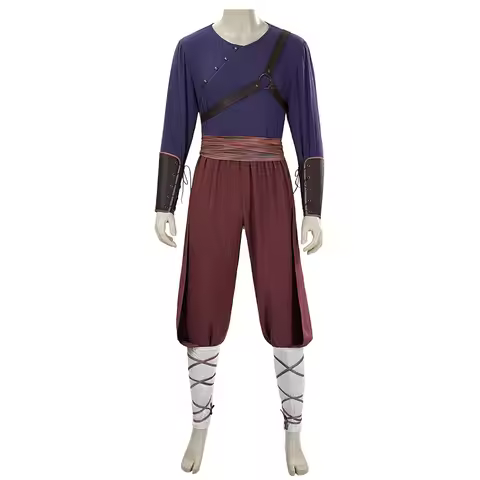 Halloween Men Disguise Anime Avatar Airbender of Last S2 Zuko Cosplay Costume