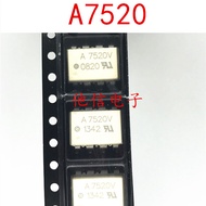 3PCS Brand New Original HCPL-7520 HCPL-7520-500E A7520 SOP-8 Patch Optocoupler A7520V