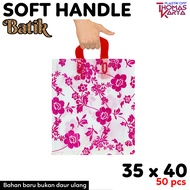 Plastik Hajatan 20x25 20x30 25x30 Motif SELAMAT MENIKMATI TERIMA KASIH isi 25 Softhandle Bag