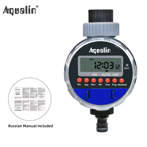 Automatic LCD Display Watering Timer Electronic Home Garden Ball Valve Water Timer For Garden Irriga