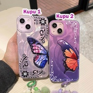 CP59 CASE HOLOGRAM FEATHER KUPU SAMSUNG A12 A32 A52 A13 A23 A14 A54 A05S A15 A55 A06 A16 A26 A36 A56