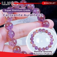 [Crystal Bracelet] Super Premium Grade Cacoxenite Auralite 23 Bracelet | Balance Chakra