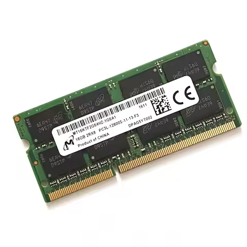 Micron DDR3 RAMS 16GB 1600MHz Laptop memory DDR3 16GB 2RX8 PC3L-12800S-11 1.35V sodimm 204pin1600 16