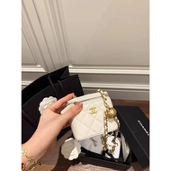 Little Chanel Bag Female Bag [Overseas Channel Mouse Goods] New Stylefrench styleSheepskin Adjustabl