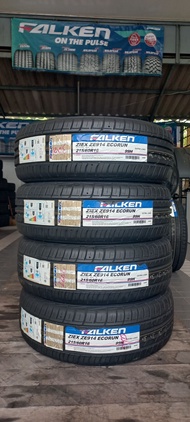 falken 215/60r16 รุ่น ziex ze914 ยางใหม่Y2023 แบร์ดังค่ายjapen (รวมยาง4เส้น)แถมจุ้ลฟรี4ตัว