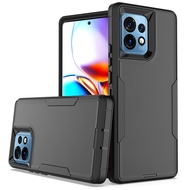 hot 2 in 1 Heavy Duty Armor Shockproof Phone Case For Motorola Edge Plus 2023 40 Pro X40 Hard Plasti