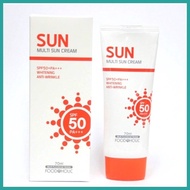 ○ ◭ ■ Foodaholic Sun Multi Sun Cream SPF 50+++