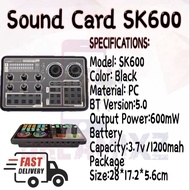 [READY STOCK] SOUND CARD SK600 | FAST SHIPPING| AT MALAYSIA