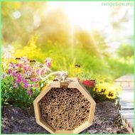 RAN Creative Bee Hive Beekeeper Handmade Natural Bamboo Bee Hive  Insect H