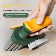 Household Multifunctional Gap Brush Bathroom Brush Floor Gap Brush Scraper Integrated Bathroom Corne