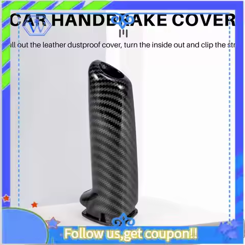 M46K-For Bmw E46 E90 E92 E60 E39 F30 F34 F10 F20 Accessories Universal Carbon Fiber Car Handbrake Gr