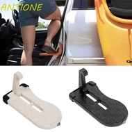 ANTIONE Car Door Step Foldable Multifunction Foot Pedal Rack Step Aluminium Alloy Running Boards NonSlip Foot Rest