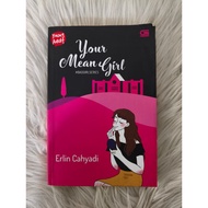 Indonesian Novel Your Mean Girl by Erlin Cahyadi