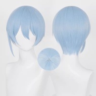 BLUE LOCK Yo Hiori Cosplay Wig 28cm Short Heat Resistant Synthetic Hair