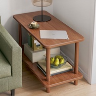 💘&amp;Sofa Side Table Small Table Home Living Room Small Apartment Coffee Table Rental House Bedside Supporter Simple Rental
